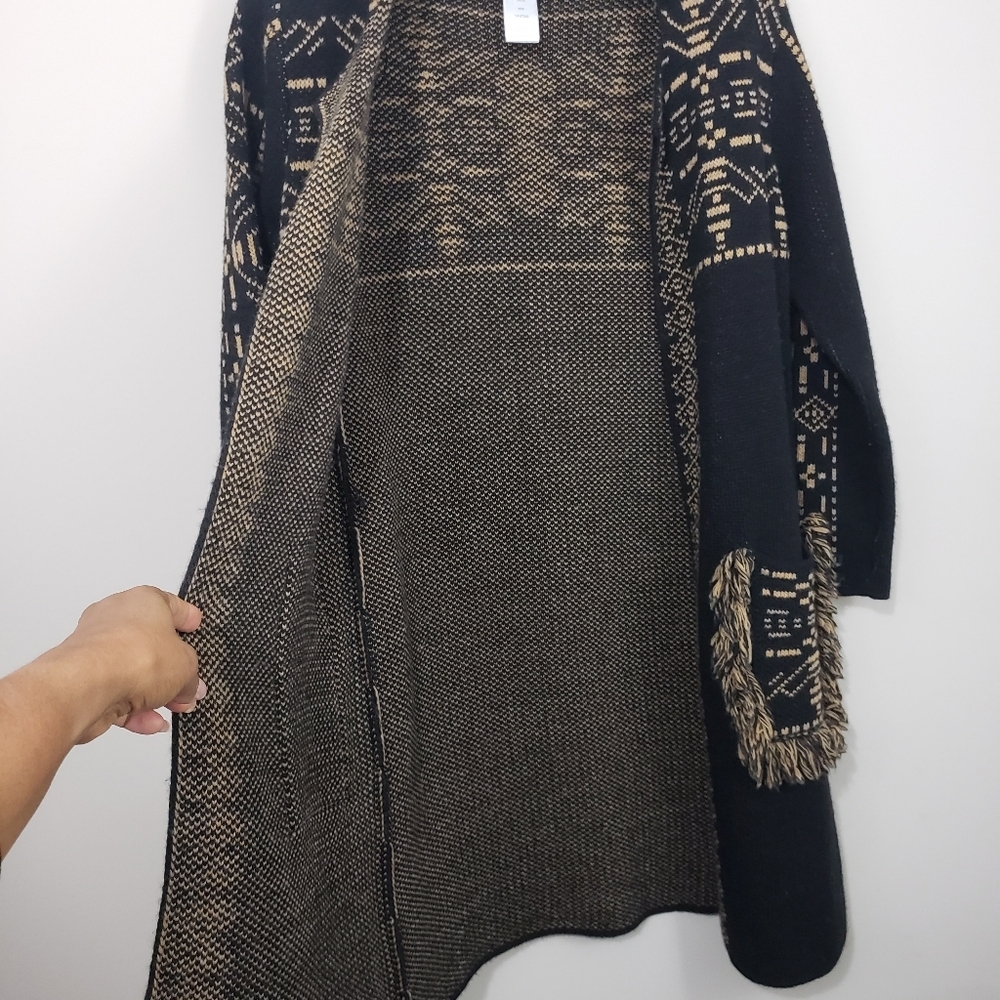 Cocogio Woolblend  Long Cardigan Size Medium - Picture 8 of 10